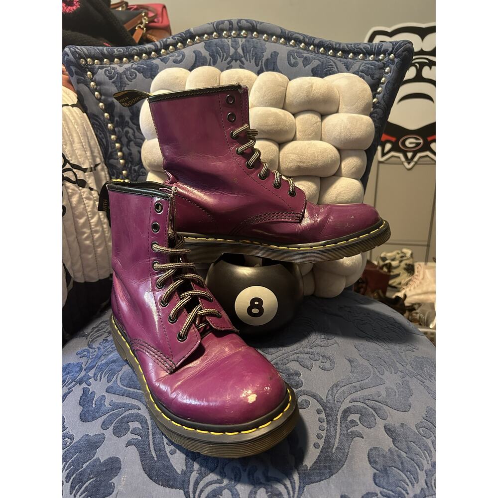 Dr Martens Electric Purple Patent Leather size 9/EU 41